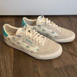 Unique Adidas Continental 80 Vulc Iced Tea Apecial Edition men’s 10.5 sneaker!